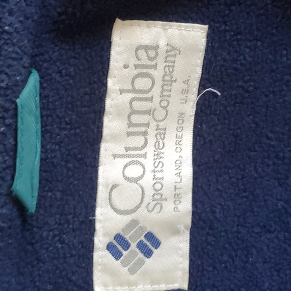 Columbia unisex Green full zip rain jacket size XL oversize - Picture 12 of 13